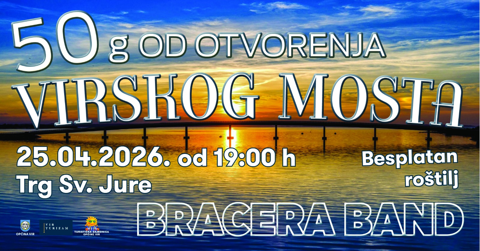 50. godina otvorenja Virskog mosta